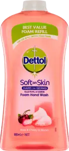 Dettol Foam Hand Wash Rose & Cherry in Blossom 900ml