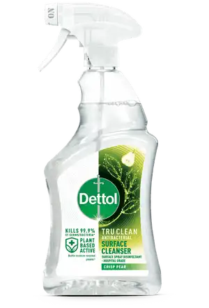 Dettol Tru Clean Antibacterial Surface Trigger Cleanser Crisp Pear