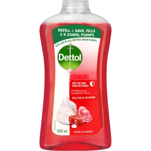 Dettol Foam Hand Wash Rose & Cherry in Blossom 500ml.webp