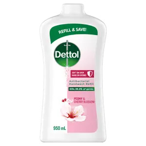 Dettol Antibacterial Handwash Refill Peony & Cherry Blossom