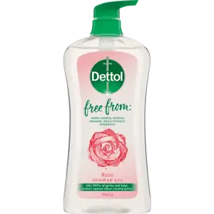 Dettol Free From Shower Gel Rose