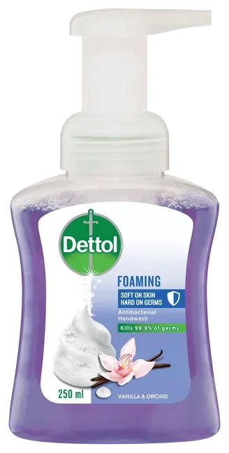 Dettol foam hand wash vanilla & orchid pump.webp