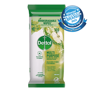 Dettol Multipurpose Cleaning Wipes Crisp Apple