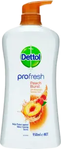 Dettol Profresh Shower Gel Peach & Raspberry