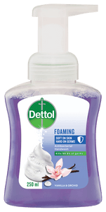 Dettol foam hand wash vanilla & orchid pump