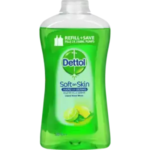 Dettol Liquid Hand Wash Lemon & Lime Refill 500ml