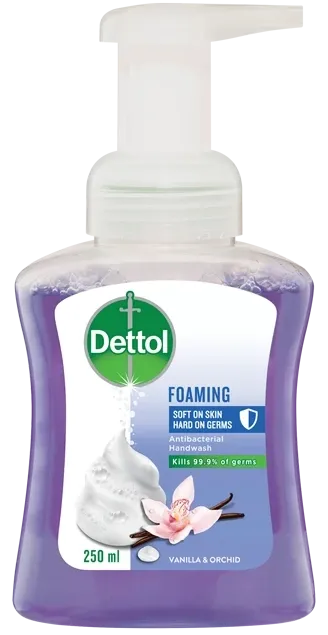 Dettol foam hand wash vanilla & orchid pump.webp