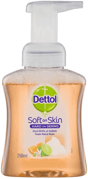 Dettol Foam Hand Wash Lime & Orange Blossom Pump.webp