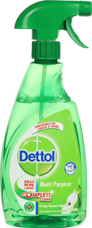 Dettol Complete Clean Multipurpose Green Apple Trigger 500ml