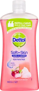 Dettol Foam Hand Wash Rose & Cherry in Blossom 500ml