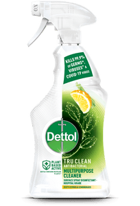 Dettol Tru Clean Antibacterial Multipurpose Cleaning Trigger Zesty Citrus & Lemongrass 500ml