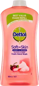 Dettol Foam Hand Wash Rose & Cherry in Blossom 900ml