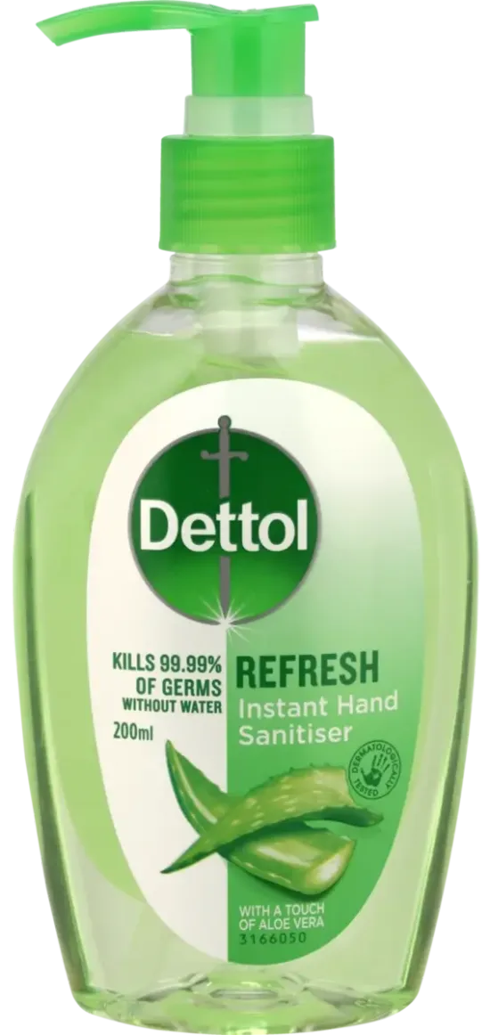 Dettol Instant Liquid Hand Sanitizer Refresh Anti-Bacterial.webp