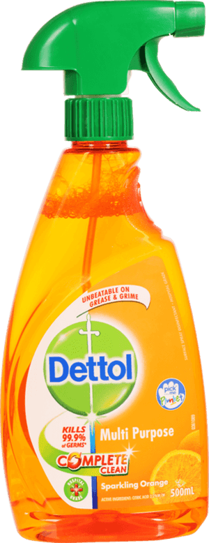 Dettol Complete Clean Multipurpose Orange Trigger