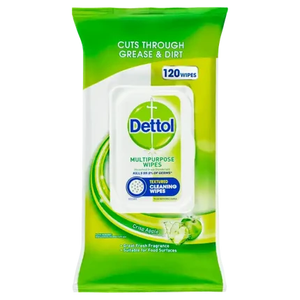 Dettol Multipurpose Wipes Crisp Apple