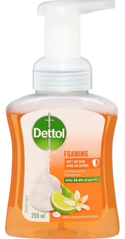 Dettol Foam Hand Wash Lime & Orange Blossom Pump.webp