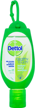 Dettol Antibacterial Instant Hand Sanitiser Refresh Green Clip 