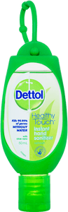 Dettol Antibacterial Instant Hand Sanitiser Refresh Green Clip 