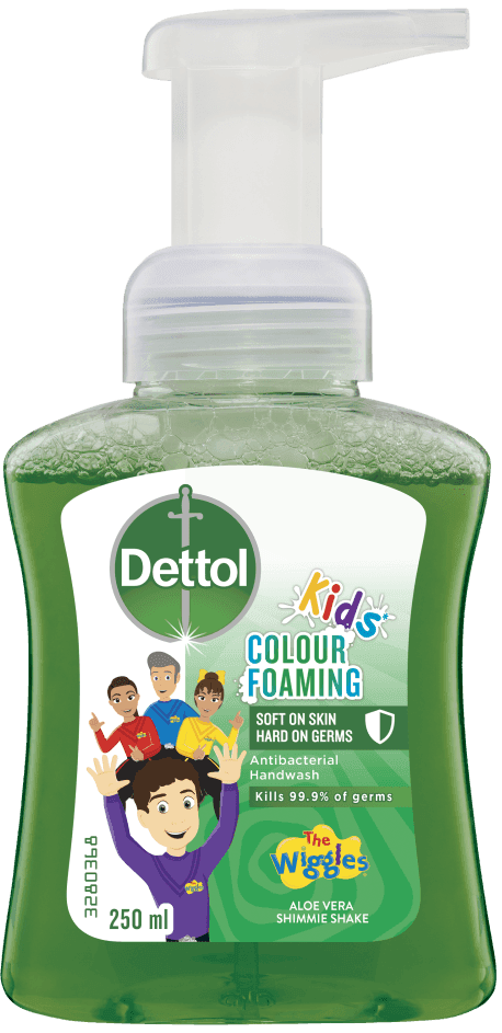 Dettol Kids Colour Foaming Hand Wash Aloe Vera.webp