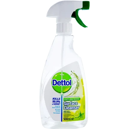 Dettol Antibacterial Surface Cleanser Trigger Spray Lime & Mint Disinfectant