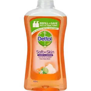 Dettol Foam Hand Wash Lime & Orange Blossom Refill 500ml